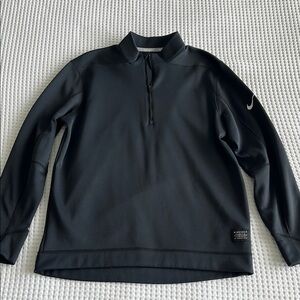 Nike Golf Black Quarter Zip Pullover